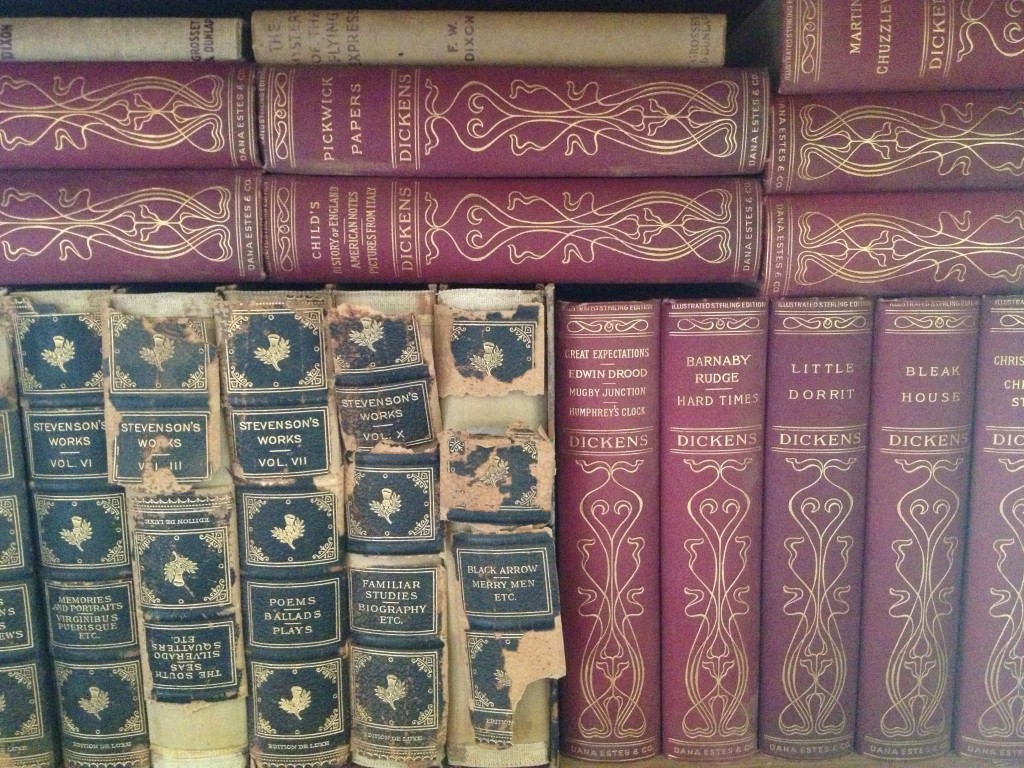 Vintage books.